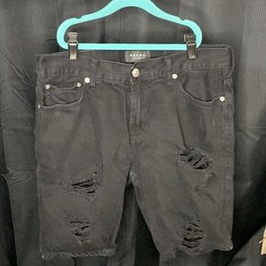 Pacsun Black Jean Shorts